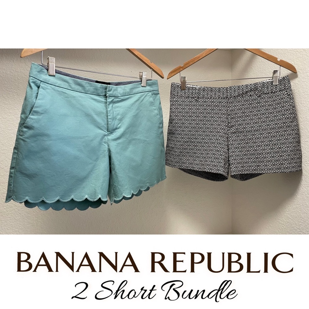 Banana Republic 2 Short BUNDLE offer Sz 6